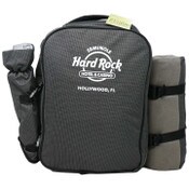 Wholesale - Nap Sack Bottle Holder Blanket Hard Rock Picnic On The Go C/P 4, UPC: 041979204778